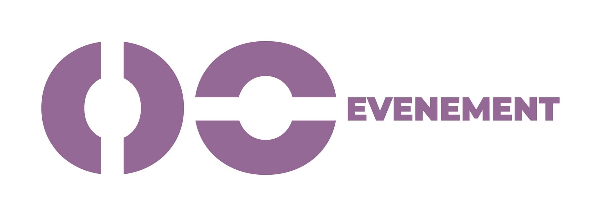 OC EVENEMENT_LOGO VIOLET HORIZONTAL logo du prestataire technique oc evenement